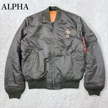 새상품급 빅 사이즈 ALPHA 플라이트 자켓 ma-1 짧은 기장 XL