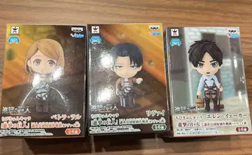 진격의 거인 피규어 3체 세트 치비큥 캐릭터