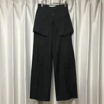 LE CIEL BLEU 24SS 레이어드 스트레이트 팬츠