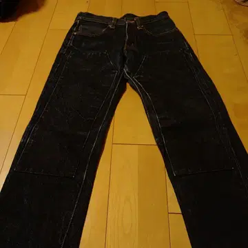 #코지마 데님 셀비지 더블니 스트레이트 21oz R-10