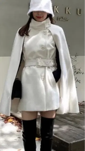 ROYALPARTY 케이프 코트