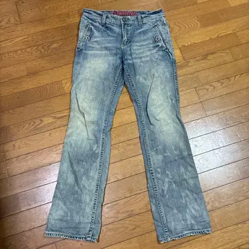 Z BRAND 프리스코 W32 L34 라이트 블루 데님