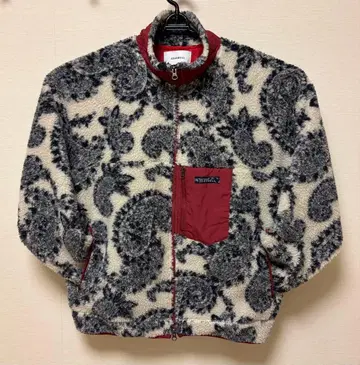 JOHN BULL 페이즐리 무늬 플리스 자켓