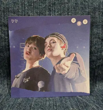 BTS 태태국 메모장 20매 한국 제작자님 구테