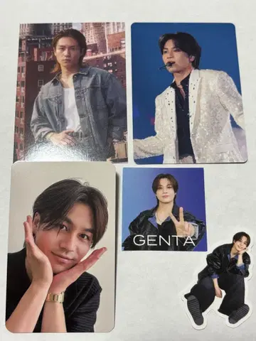 마츠다 겐타 트레이딩 카드 씰