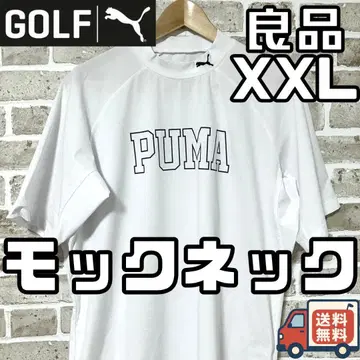 24시간 이내/선착순 푸마 골프 남성용 모크넥 셔츠 XXL 사이즈