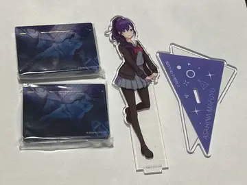 아사히나 마후유 노블 아트 아크릴 스탠드 프로세카 묶음 판매 파자마
