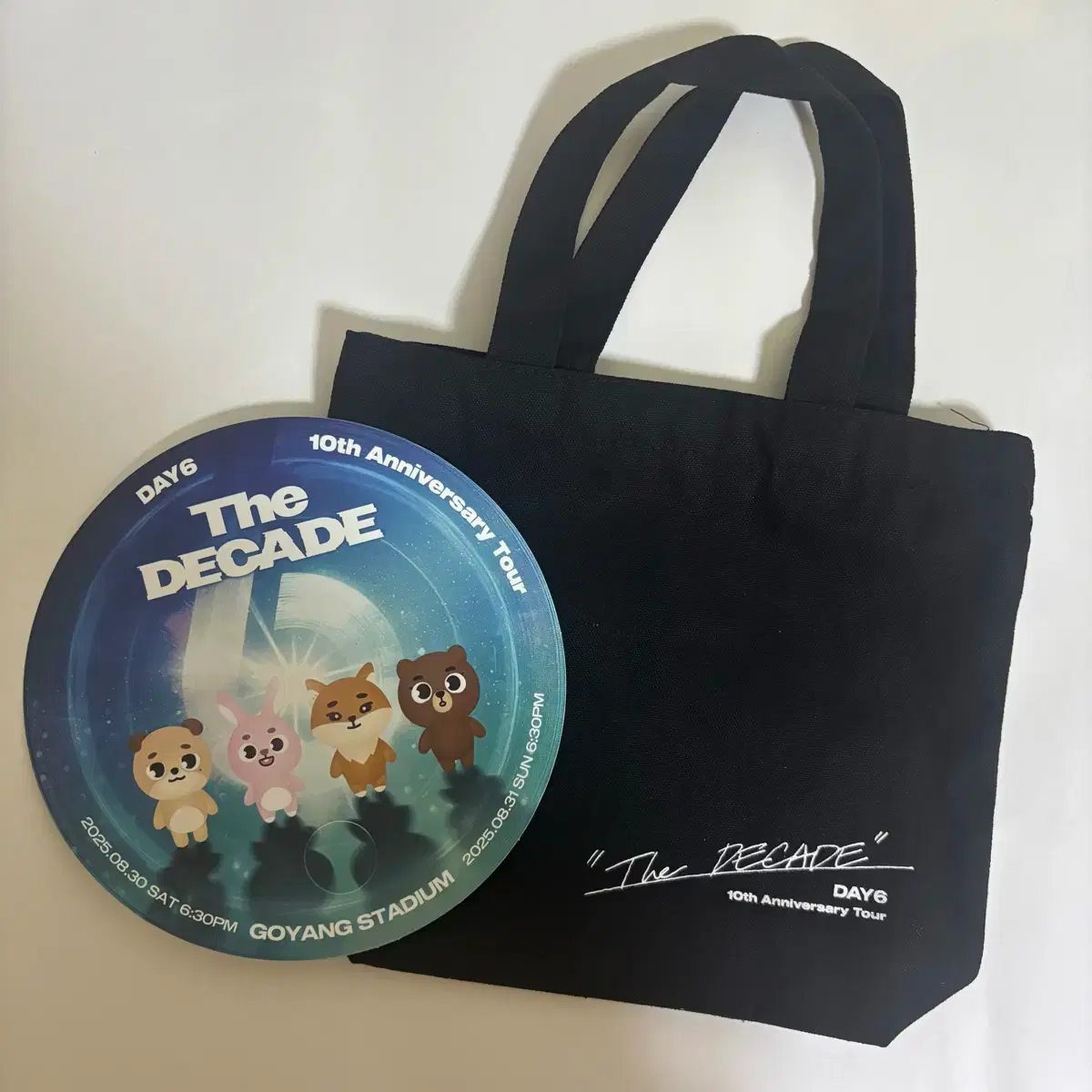 Day6 Goyang Concert 10th Anniversary Ecco Bag Fan Entrance Kit Day6 Kit