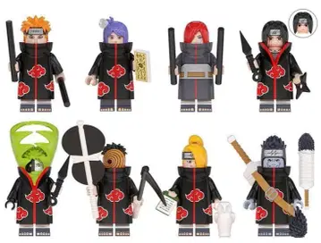 새상품 레고 호환 나루토 NARUTO 2 8체 미니 피규어 인형 세트