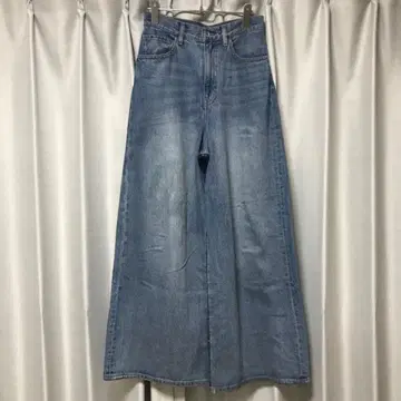 LE CIEL BLEU 25SS 데님 리메이크 와이드 팬츠