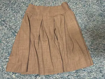 새상품급 theory 그레이 플리츠 스커트 150