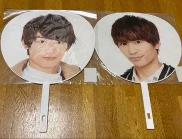 나니와단시 후지와라 죠이치로 부채 세트