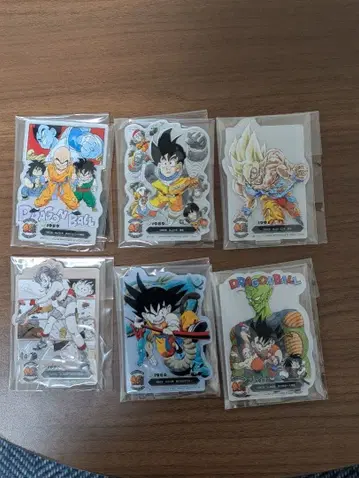 드래곤볼 1번 복권 F상 6종