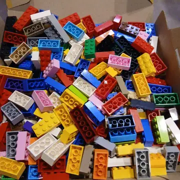 8 LEGO 보통 블록 2 x 4 2 x 6 2 x 8 2 x 10