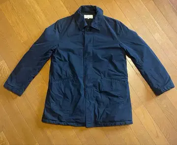 Time after time 네이비 다운 코트