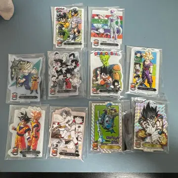 시크릿 드래곤볼 40주년 제일복권 F상 10개