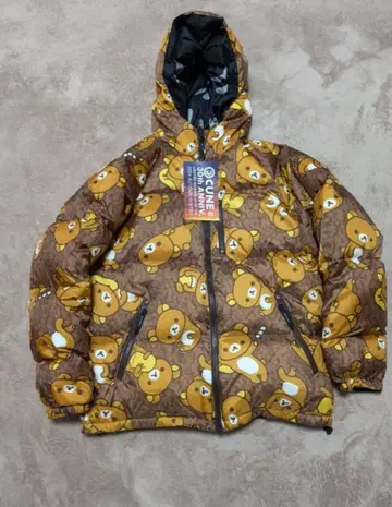 cune 리락쿠마 30thANNIV 리버서블 다운 자켓