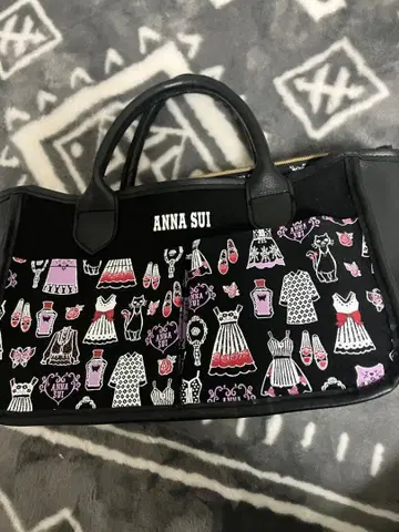 ANNA SUI 토트백 드레스 프린트