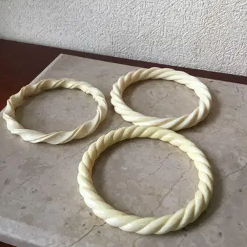 천연 소재 팔찌 3개 세트