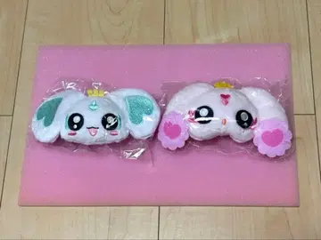 2 프리큐어 봉제 인형 클립 포룬 루룬