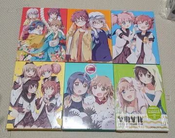 애니메이션 Blu-ray DVD 유루유리 산 하이! 전 6권 세트