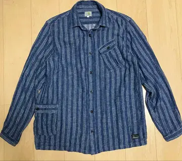 고헴프 스트라이프 셔츠 L 사이즈