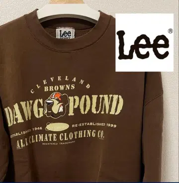 Lee Lee 프린트 애니멀 맨투맨 미국 빈티지 의류