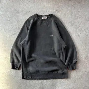 90s bitch skateboards 맨투맨 리버스 위브 블랙 M