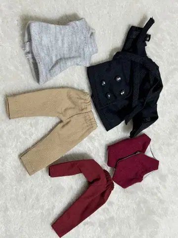 ob11 트렌치코트 & 팬츠 세트 5점 세트