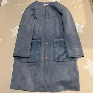 로페 피크닉 그레이 롱 코트 38