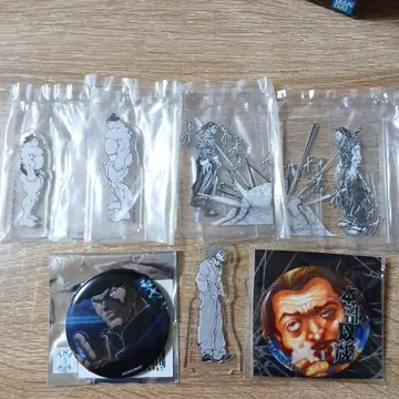 바키 캔뱃지와 아크릴 스탠드 세트