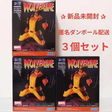 울버린 ACT/CUT 프리미엄 피규어 MARVEL 마블 3개