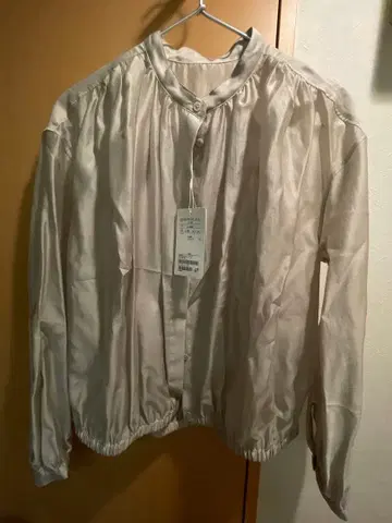 그레이 긴팔 시어 셔츠