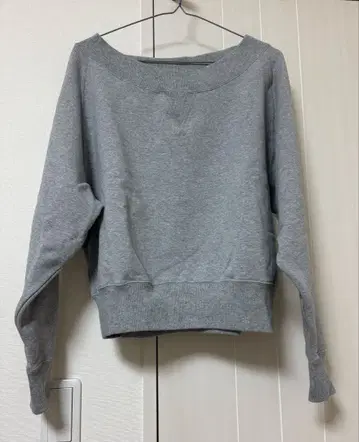 바빌론 보트넥 쭈리 풀오버 라이트 그레이