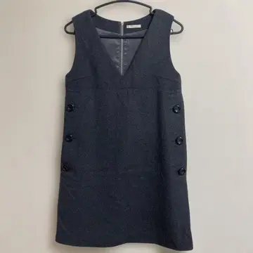 [새상품급] Aveniretoile 슬리브리스 원피스 울 100% 36