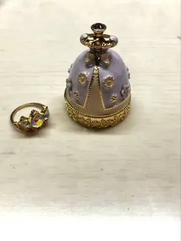 디즈니 라푼젤 드레스형 주얼리 케이스