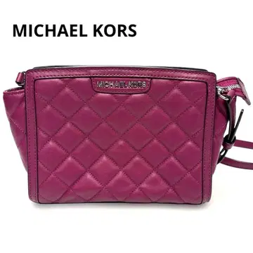 MICHAEL KORS 퀼팅 숄더백 핑크 사선 가방