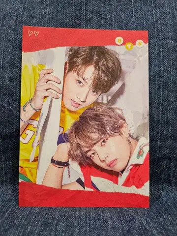 재고 2. BTS 뷔/정국 메모장 20매 한국 제작자님 태태/국