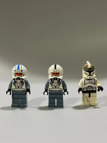 레고 스타 워즈 클론 트루퍼 미니 피규어 3개 세트