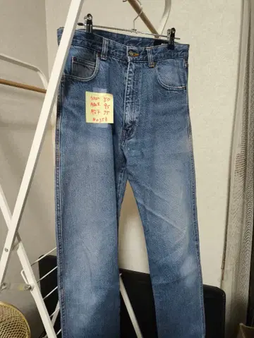 Mr. junko jeans 스트레이트 데님 라이트 블루