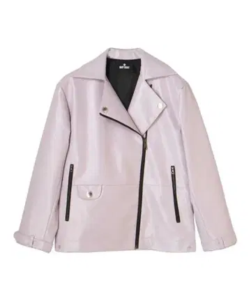 마리콰 연보라 라이더 자켓