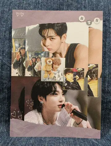 재고 2. BTS 뷔/정국 메모장 20매 한국 제작자님 태태/국