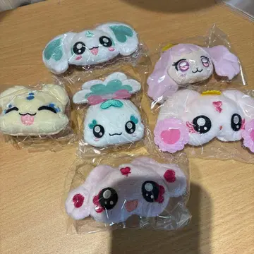 프리큐어 봉제 인형 클립 포룬 멧푸루 미푸루 루룬 시프레 퍼프