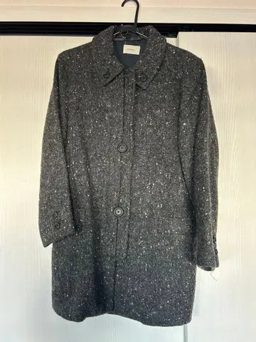 그레이 롱 코트