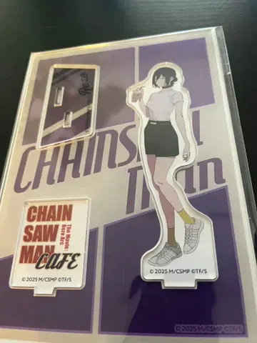 체인소맨 카페 아크릴 스탠드 레제 폭탄