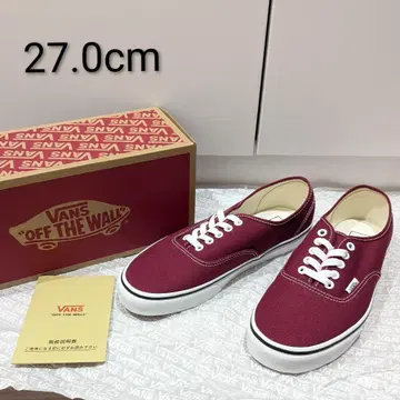 새상품 US기획 VANS AUTHENTIC 미사용 반스 오센틱