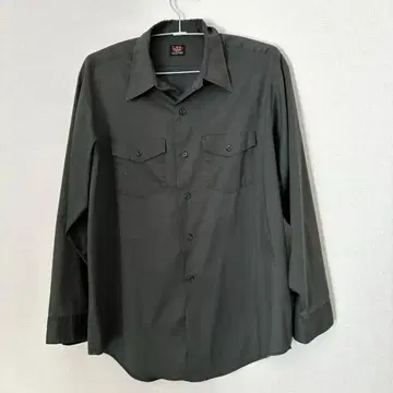 리 체토파 트윌 셔츠 구제 빈티지 그린