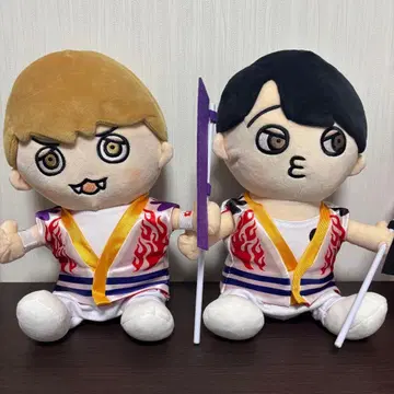 무라카미 싱고 요코야마 유 봉제 인형 세트