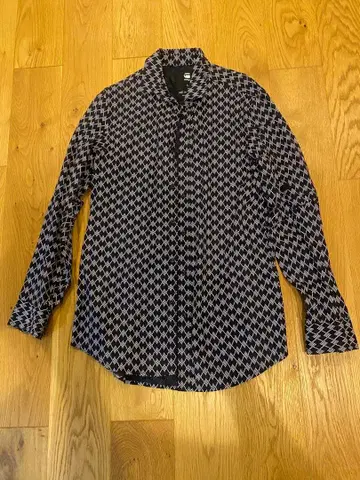 G-STAR RAW 다이아몬드 패턴 셔츠 S 사이즈