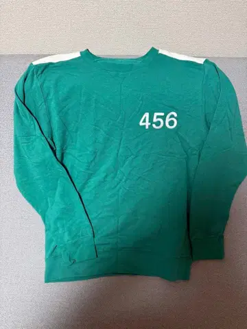 오징어 게임 GU 미착용 새상품 맨투맨 L 사이즈